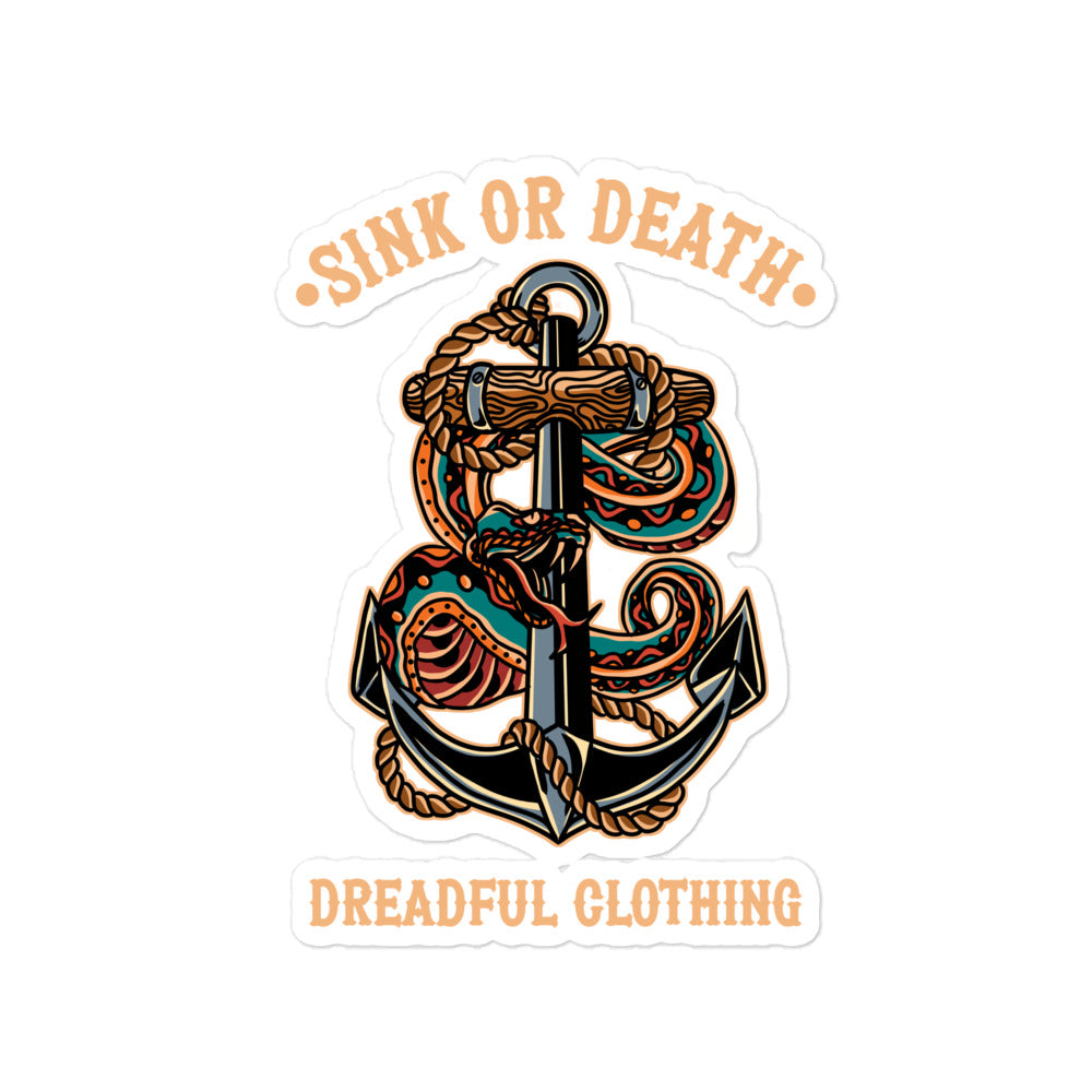 Sink Or Death Sticker